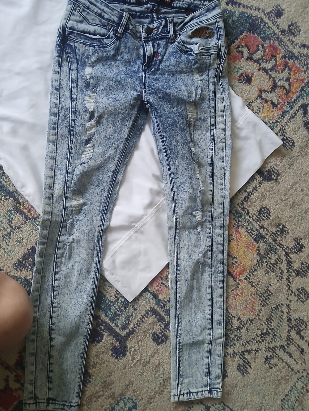 The Vintage TRIBAL JEANS for men in size 28W